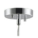 Geometrics Chrome 5 Light Pendant - Pendants