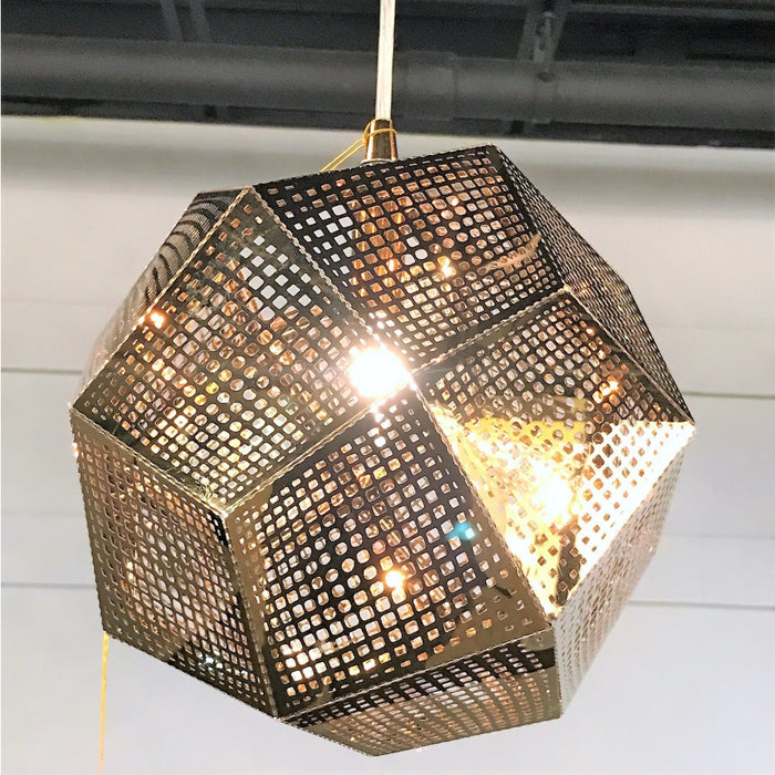 Geometrics Rose Gold 1 Light Pendant - Pendants