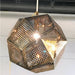 Geometrics Rose Gold 1 Light Pendant - Pendants