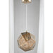 Geometrics Rose Gold 1 Light Pendant - Pendants