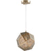 Geometrics Rose Gold 1 Light Pendant - Pendants