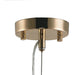 Geometrics Rose Gold 3 Light Pendant - Pendants