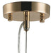 Geometrics Rose Gold 5 Light Pendant - Pendants