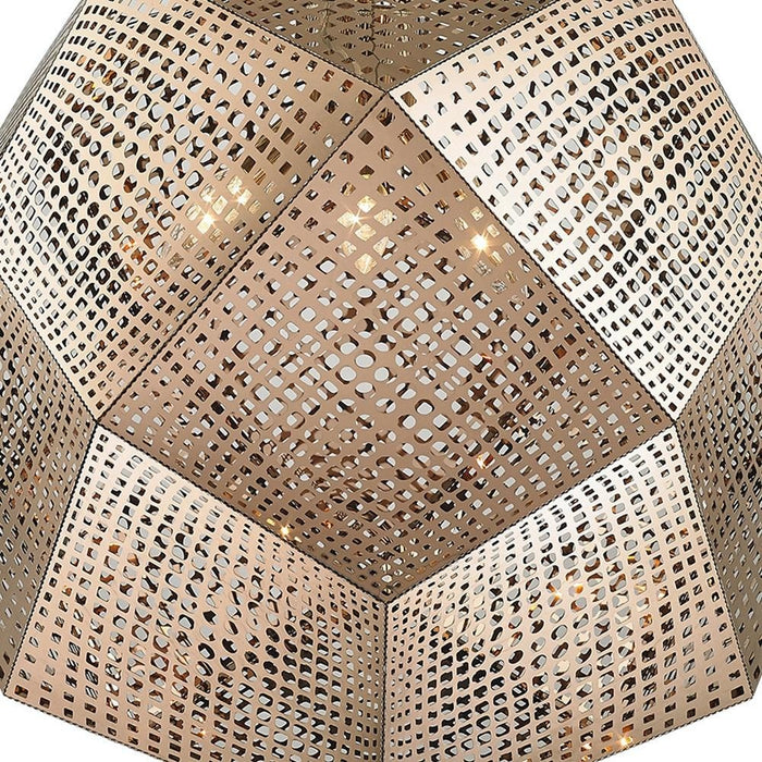 Geometrics Rose Gold 5 Light Pendant - Pendants