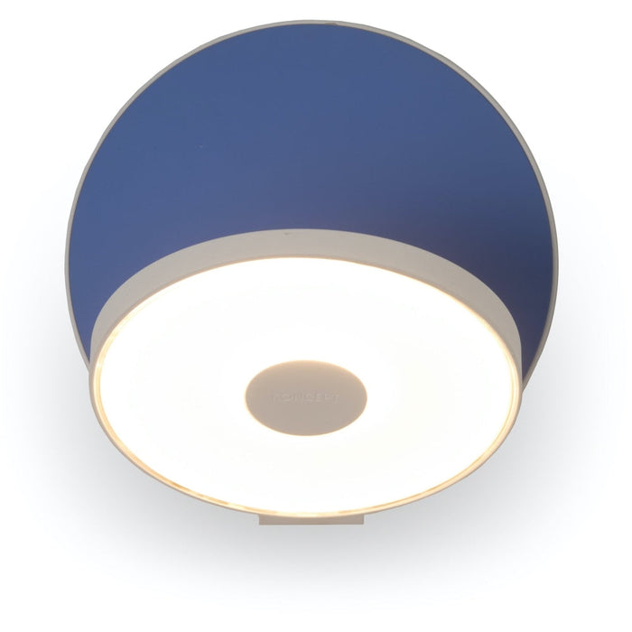 Gravy Wall Sconce - Matte Blue - Plug-in Version - Wall Sconce