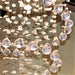 Helix Polished Chrome Clear Crystal 6 Light Halogen Chandelier - Chandeliers