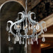 Henna Polished Chrome Clear Crystal 6 Light Chandelier - Chandeliers