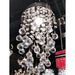 Icicle Polished Chrome Clear Crystal 1 Light Halogen Mini-Pendant - Mini-Pendants