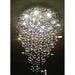 Icicle Polished Chrome Clear Crystal 12 Light Halogen Chandelier - Chandeliers