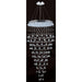 Icicle Polished Chrome Clear Crystal 12 Light Halogen Chandelier - Chandeliers
