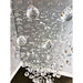 Icicle Polished Chrome Clear Crystal 16 Light Halogen Chandelier - Chandeliers