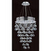 Icicle Polished Chrome Clear Crystal 7 Light Halogen Chandelier - Chandeliers