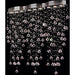 Icicle Polished Chrome Clear Crystal 9 Light Halogen Flushmount - Flushmounts