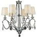 Innsbruck Polished Chrome Clear Crystal 6 Light Chandelier - Chandeliers