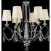 Innsbruck Polished Chrome Clear Crystal 6 Light Chandelier - Chandeliers