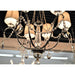 Innsbruck Polished Chrome Clear Crystal 6 Light Chandelier - Chandeliers