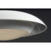 Iris Silver Leaf / White LED Flush Mount - Flushmounts