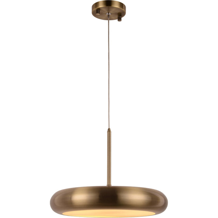 Madison Antique Bronze 1 Light LED Pendant - Pendants