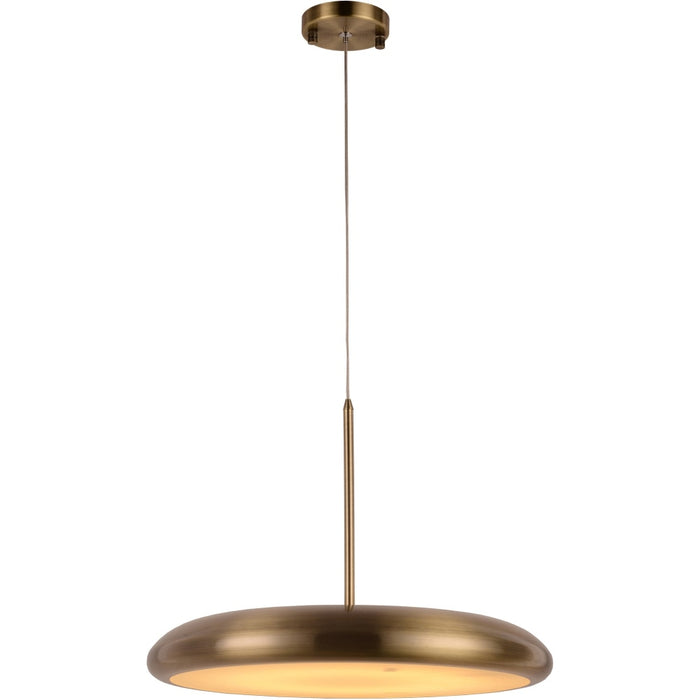 Madison Antique Bronze 1 Light LED Pendant - Pendants