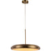 Madison Antique Bronze 1 Light LED Pendant - Pendants