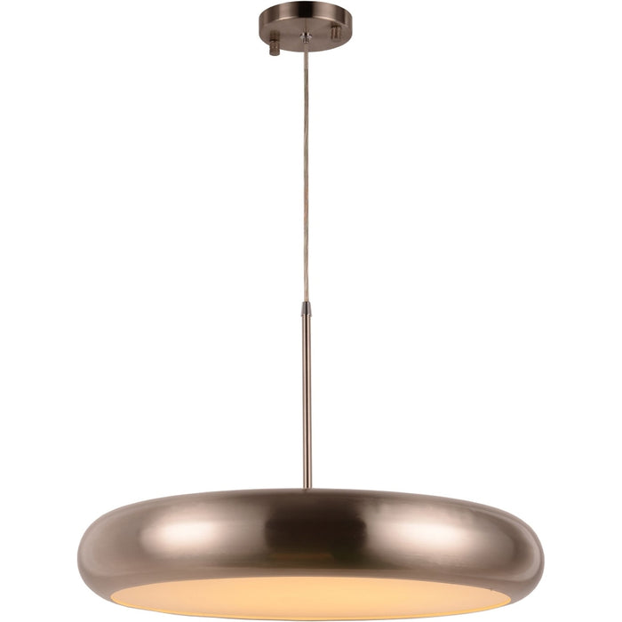 Madison Brushed Nickel 1 Light LED Pendant - Pendants