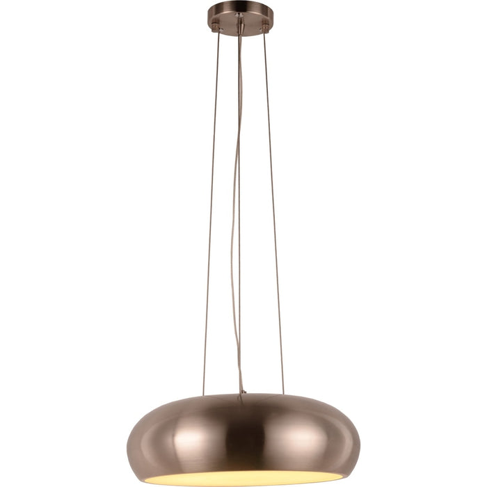 Madison Brushed Nickel 1 Light LED Pendant - Pendants