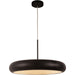 Madison Matte Black 1 Light LED Pendant - Pendants
