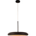 Madison Matte Black 1 Light LED Pendant - Pendants