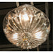Mansfield Polished Chrome Smoke Crystal 3 Light Semi-Flushmount - Semi-Flushmounts