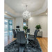 Maria Theresa Polished Chrome Clear Crystal 13 Light Chandelier - Chandeliers
