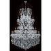Maria Theresa Polished Chrome Clear Crystal 61 Light Chandelier - Chandeliers