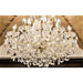 Maria Theresa Polished Gold Clear Crystal 19 Light Chandelier - Chandeliers