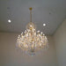 Maria Theresa Polished Gold Clear Crystal 49 Light Chandelier - Chandeliers