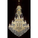 Maria Theresa Polished Gold Clear Crystal 72 Light Chandelier - Chandeliers