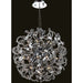 Medusa Polished Chrome Clear Crystal 25 Light Chandelier - Chandeliers