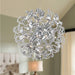 Medusa Polished Chrome Clear Crystal 25 Light Chandelier - Chandeliers