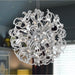 Medusa Polished Chrome Clear Crystal 25 Light Chandelier - Chandeliers