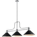 Melange Chrome Chandelier - Chandeliers