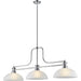 Melange Chrome Chandelier - Chandeliers