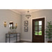 Metropolitan Antique Bronze Clear Crystal 1 Light Wall Sconce - Wall Sconces