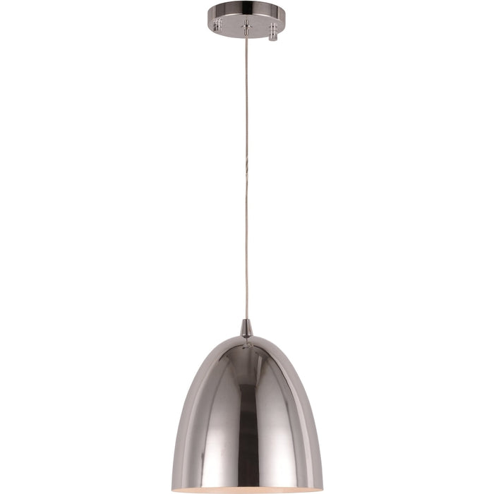 Monroe Chrome 1 Light LED Pendant - Pendants