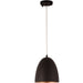 Monroe Matte Black 1 Light LED Pendant - Pendants