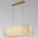 Montauk Matte Gold 12 Light Pendant - Pendants