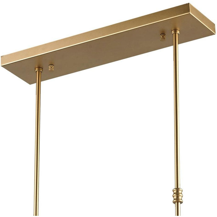 Montauk Matte Gold 12 Light Pendant - Pendants