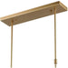 Montauk Matte Gold 12 Light Pendant - Pendants