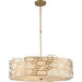 Montauk Matte Gold 12 Light Pendant - Pendants