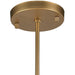 Montauk Matte Gold 12 Light Pendant - Pendants