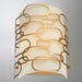 Montauk Matte Gold 2 Light Wall Sconce - Wall Sconces