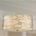 Montauk Matte Gold 5 Light Pendant - Pendants