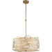 Montauk Matte Gold 5 Light Pendant - Pendants